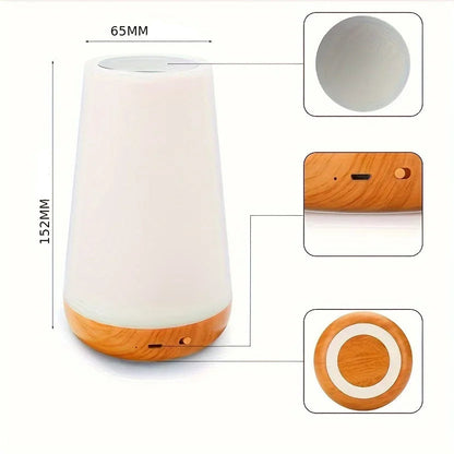 Lampe de chevet tactile portable sans fil rechargeable