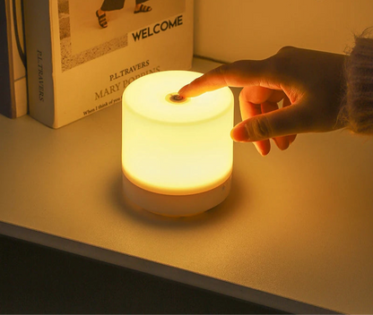 Lampe de chevet tactile portable & rechargeable