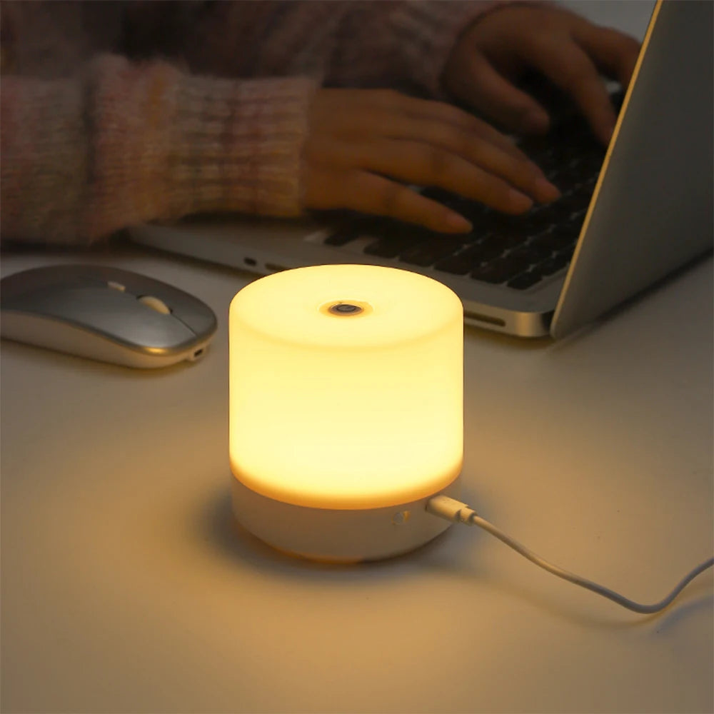 Lampe de chevet tactile portable & rechargeable