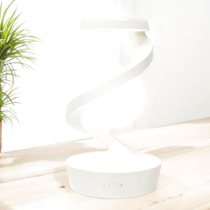 Lampe de chevet design boule flottante 3D chargeur induction