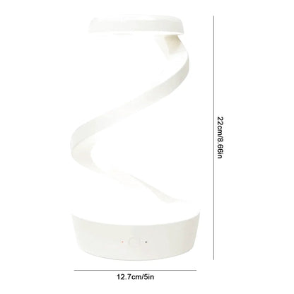 Lampe de chevet design boule flottante 3D chargeur induction