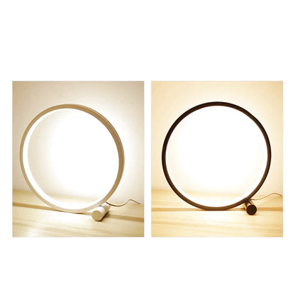 Lampe de chevet design cercle lumineux