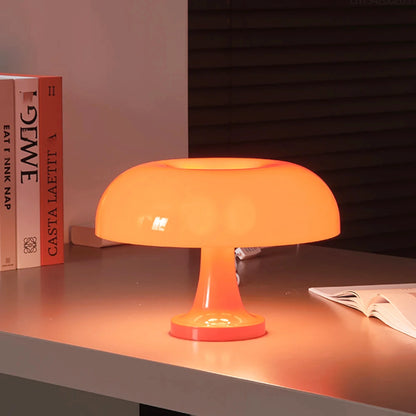 Lampe de chevet design en forme de champignon