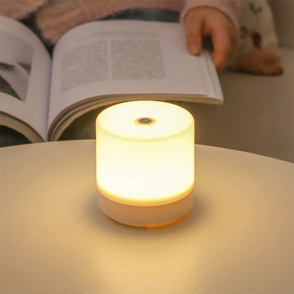 Lampe de chevet tactile portable & rechargeable