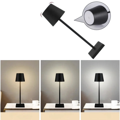Lampe de chevet tactile portable rechargeable